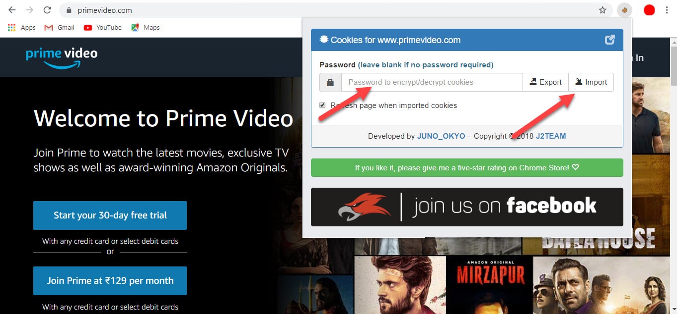 Amazon Prime Video Cookies (January 2024) Working & Updated