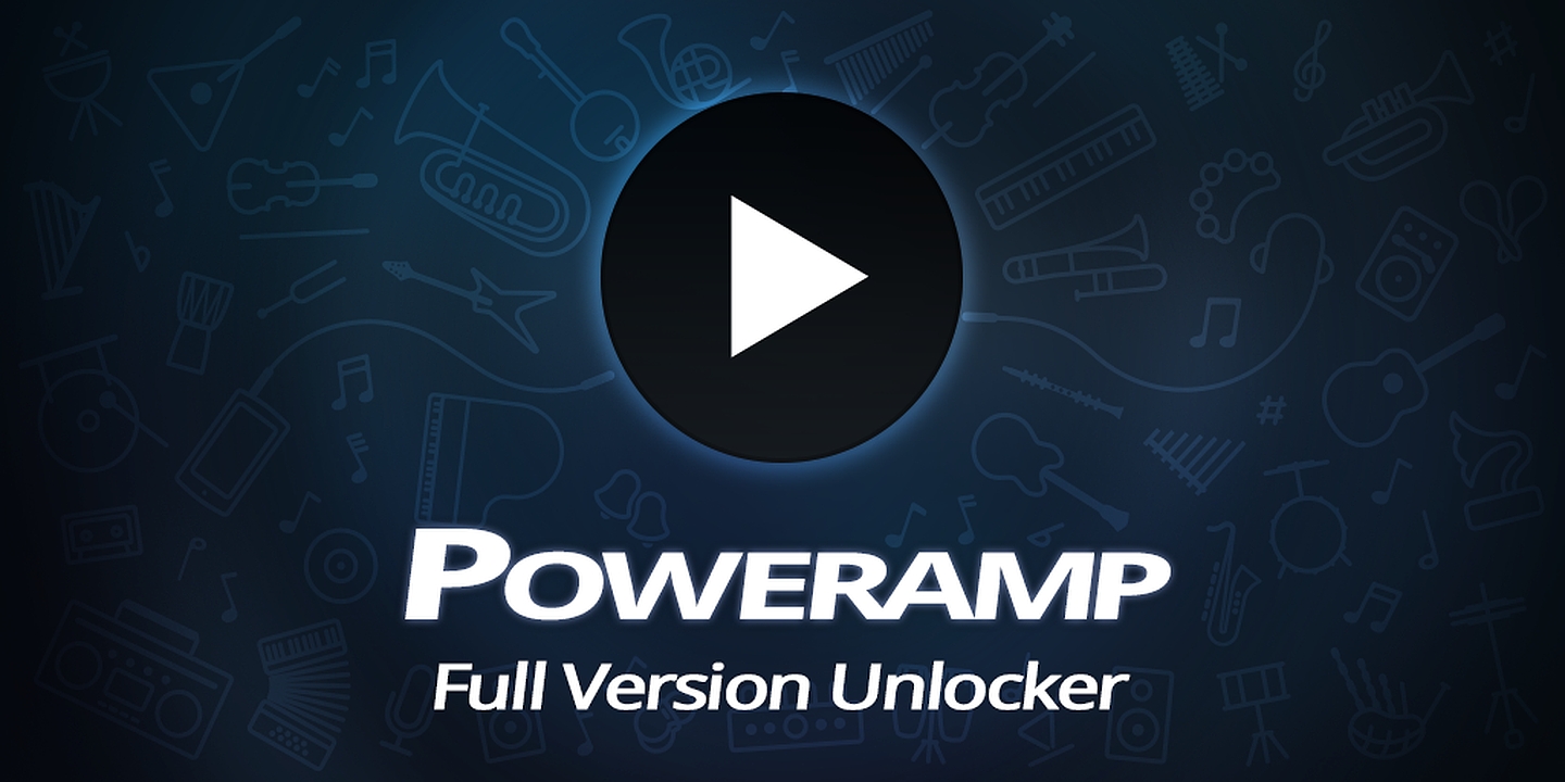 Poweramp Full Version Unlocker MOD Apk Cover