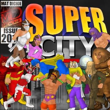 Super City (Superhero Sim) logo