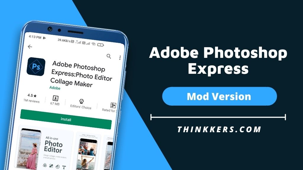 Adobe Photoshop Express Mod Apk V7.0.748 (Premium Unlocked)