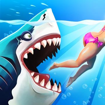 Hungry Shark World MOD Apk v4.9.4 (Unbegrenztes Geld) icon