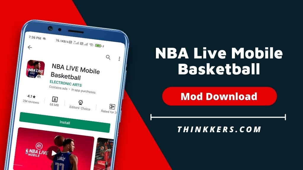 NBA Live Mobile Basketball MOD Apk - Copy