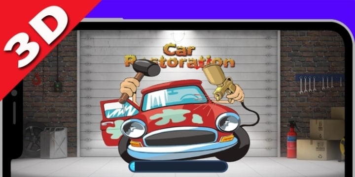 Car Restoration 3D Mod Apk v2.1 (Unlimited Money)