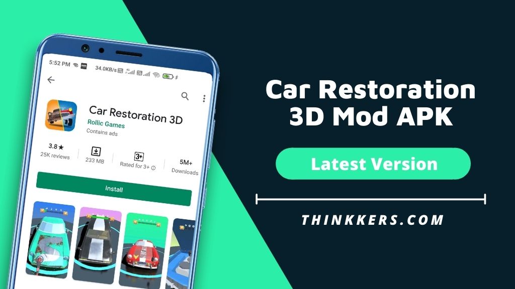 Car Restoration 3D Mod APK - Copy