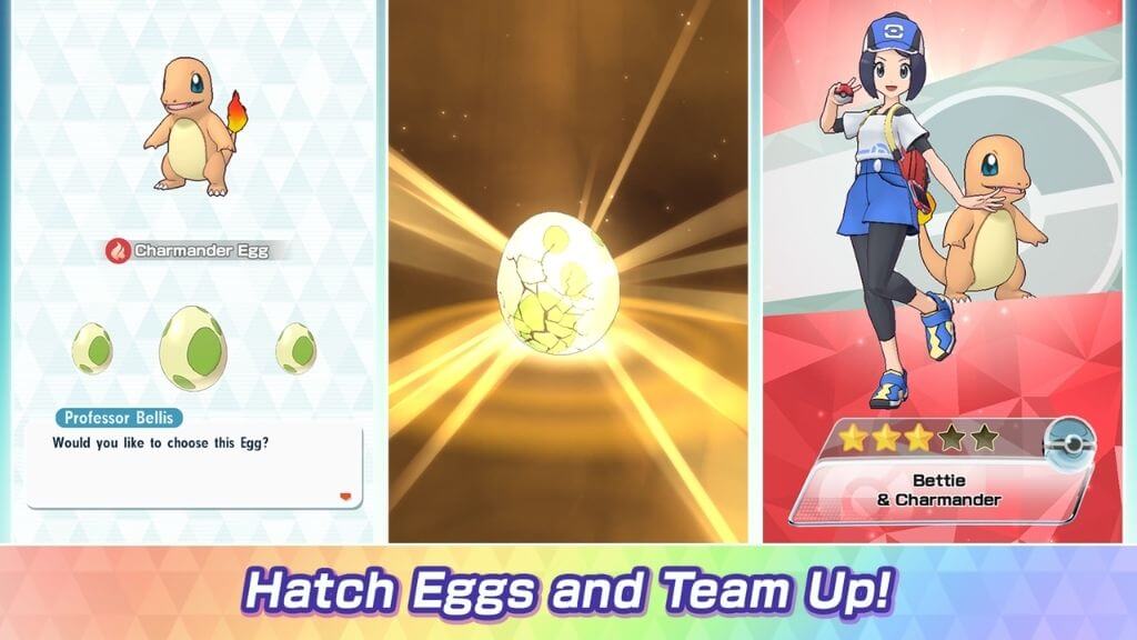 Hatch Egg and Team Up