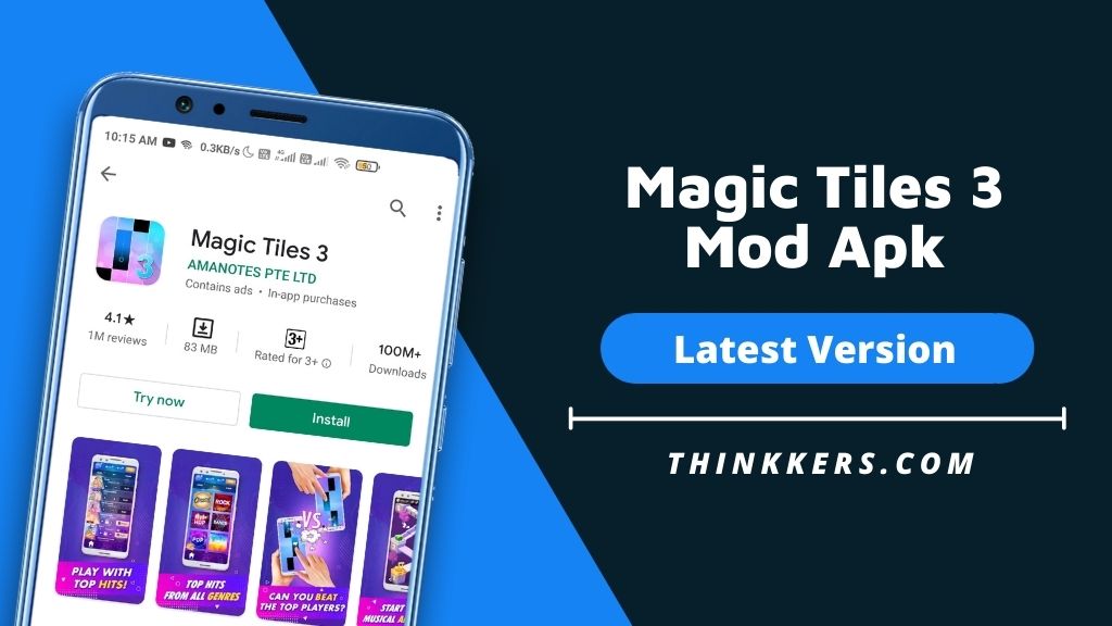 Magic Tiles 3 Mod Apk V8 046 002 Unlimited Money Download 2021