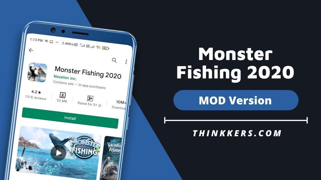 Monster Fishing 2020 MOD Apk - Copy