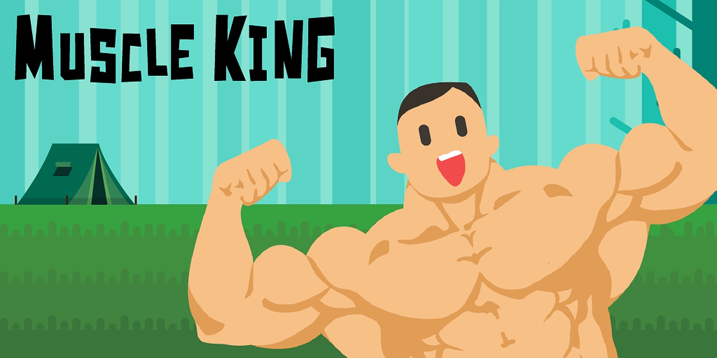 Muscle King Crazy bodyweight MOD Apk Cover