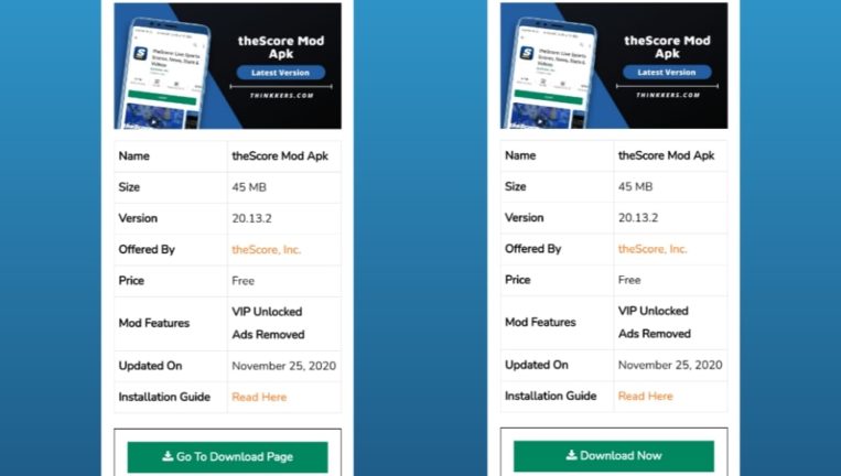 TheScore Apk + MOD v24.6.0 (Ads Removed) Download