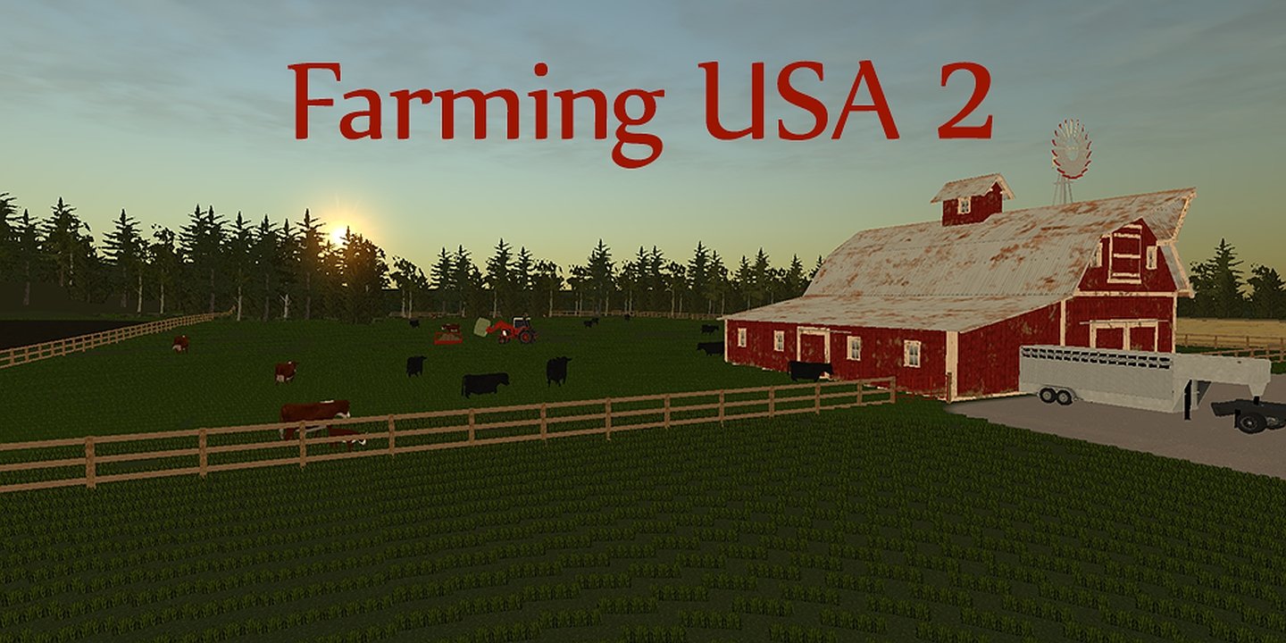 Farming USA 2 MOD Apk Cover
