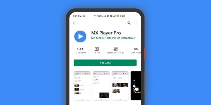 MX Player PRO Apk v1.47.0 (Free Download)