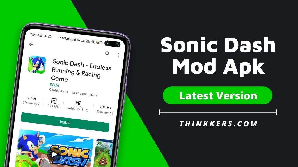 Sonic Dash MOD Apk - Copy