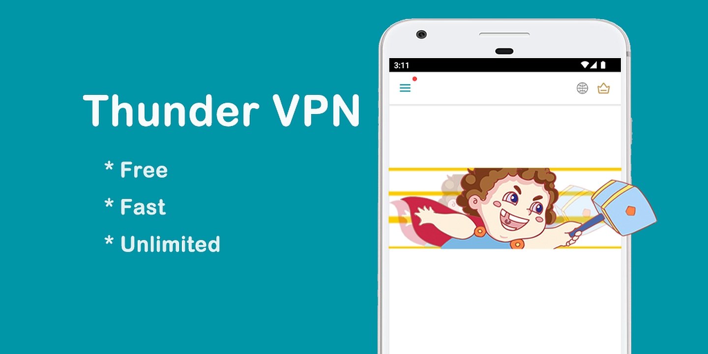Thunder VPN Fast Safe VPN MOD Apk Cover