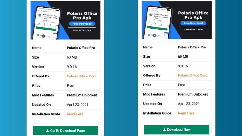 Polaris Office Premium Mod Apk