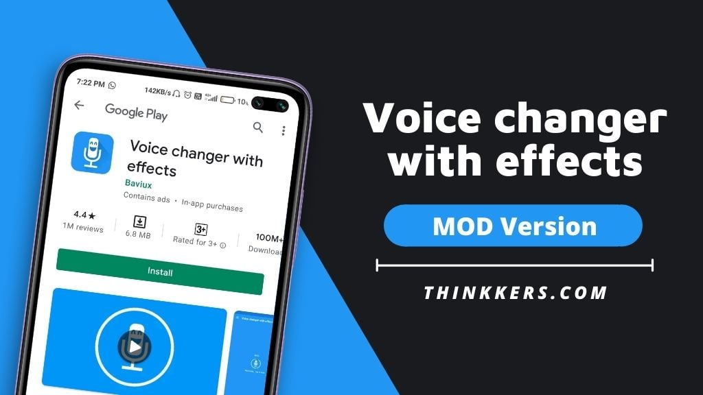 Voice changer with effects MOD Apk - Copy