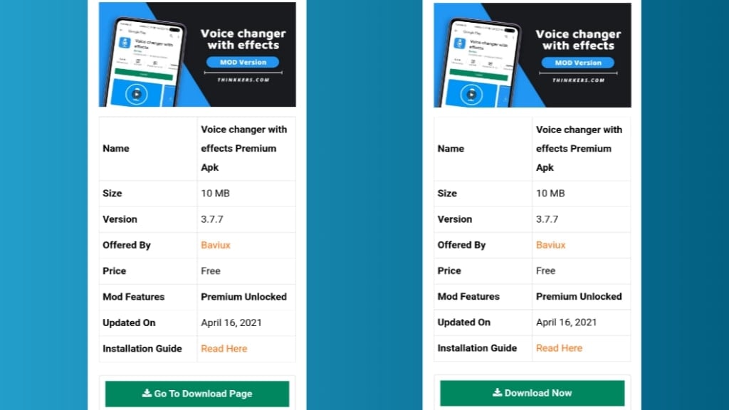 Voice changer with effects Mod Apk download