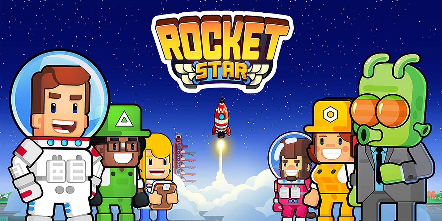Rocket Star Idle Tycoon Game MOD Apk Cover