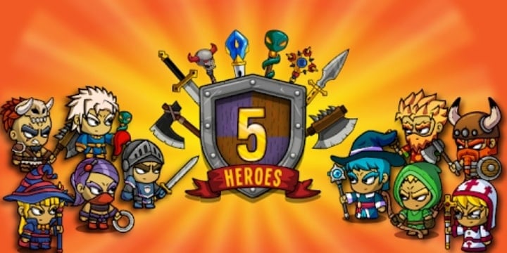 Five Heroes: The King’s War Mod Apk v5.1.12  (Unlimited Money)