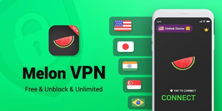 Melon VPN Mod Apk v6.9.356 (VIP Unlocked)