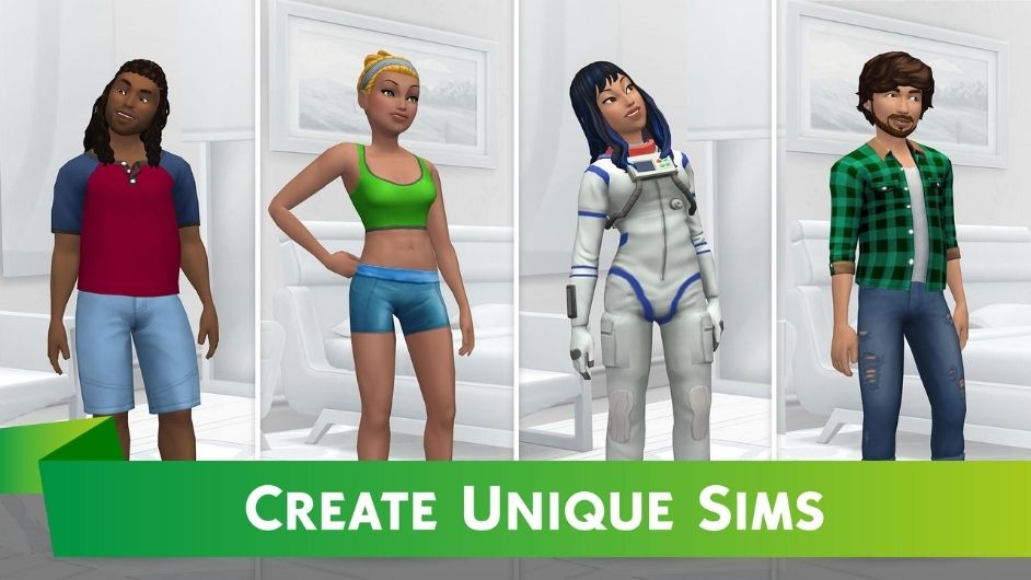 The Sims Mobile characters