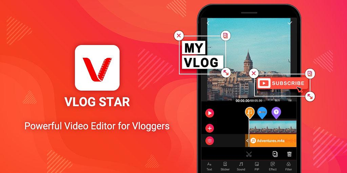 Vlog Star video editor MOD Apk Cover