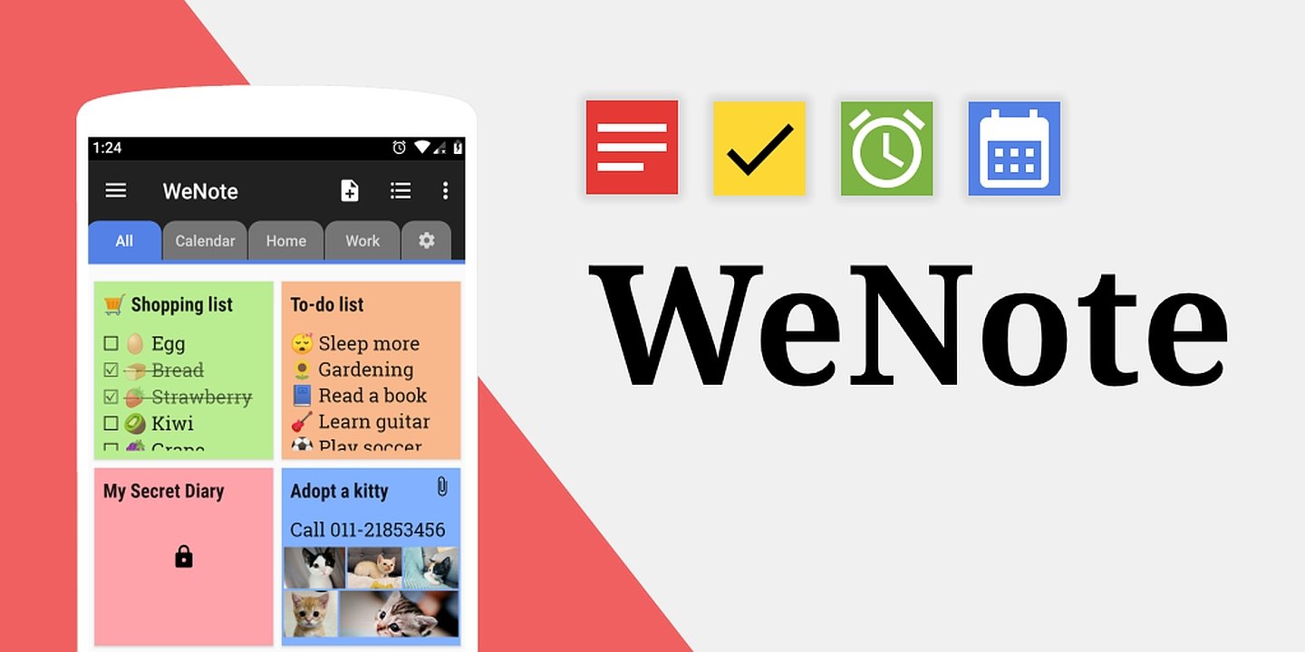 WeNote Notes Notebook Notepad MOD Apk Cover