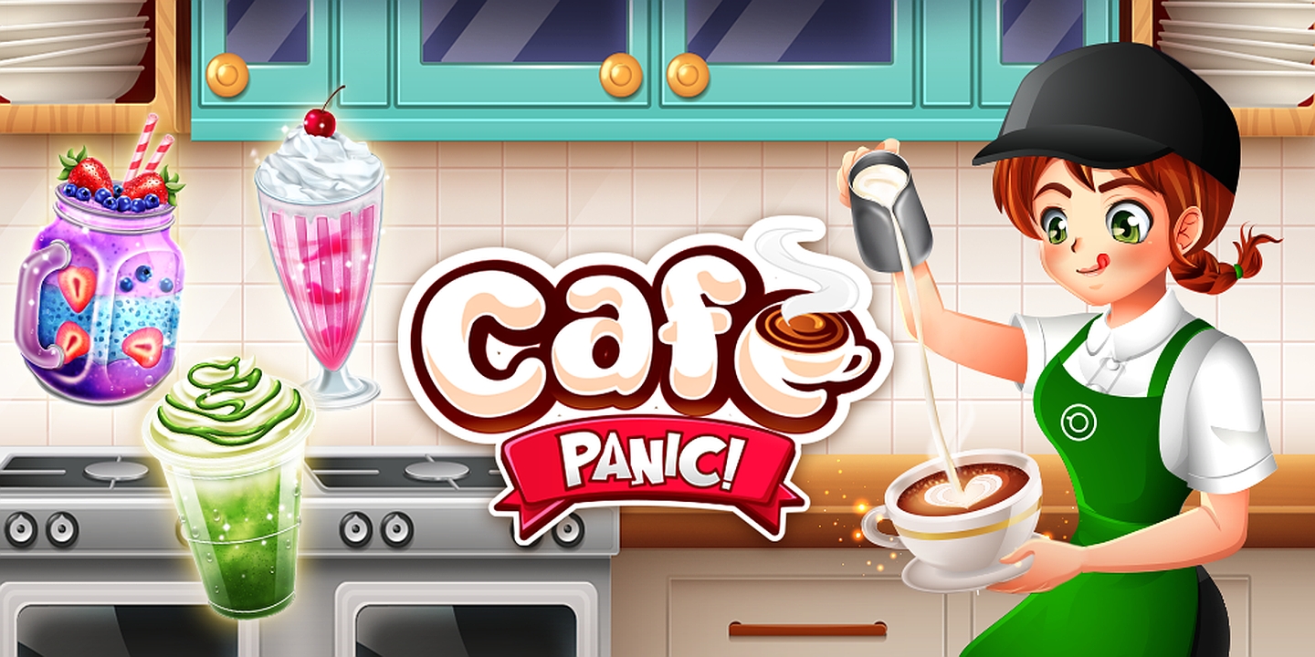 Cafe Panic Cooking games MOD Apk Cover