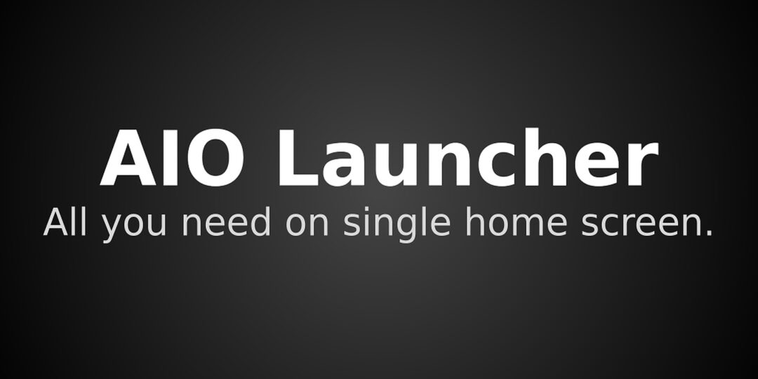AIO Launcher Apk + MOD v5.0.0 (Premium Unlocked)