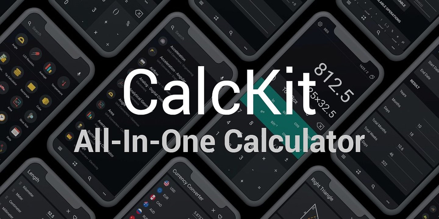 CalcKit AllInOne Calculator MOD Apk Cover