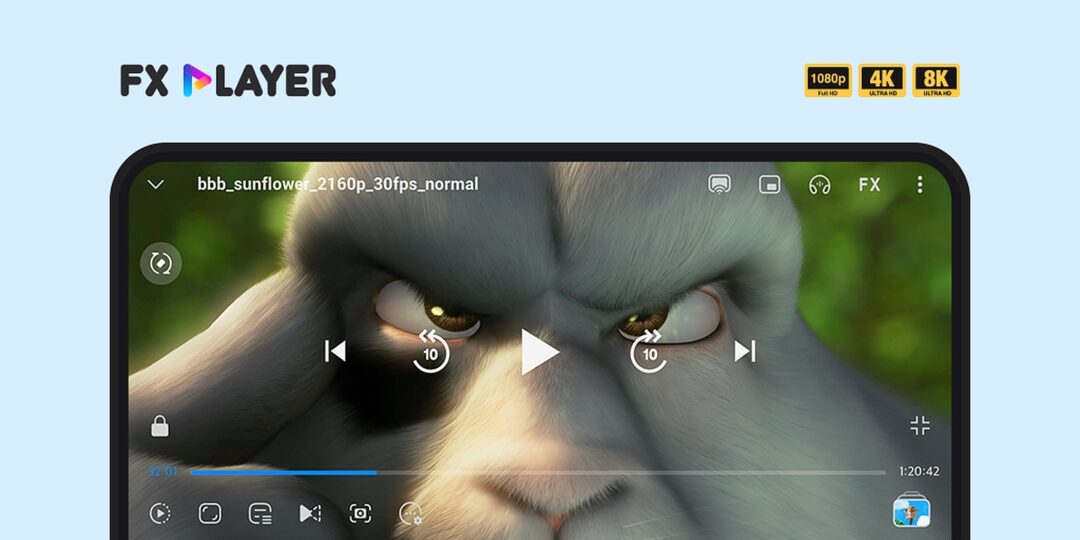 FX Player Apk + MOD v3.7.2 (Premium Unlocked)