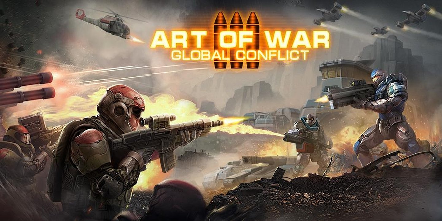 Art of War 3RTS strategy game MOD Apk Cover
