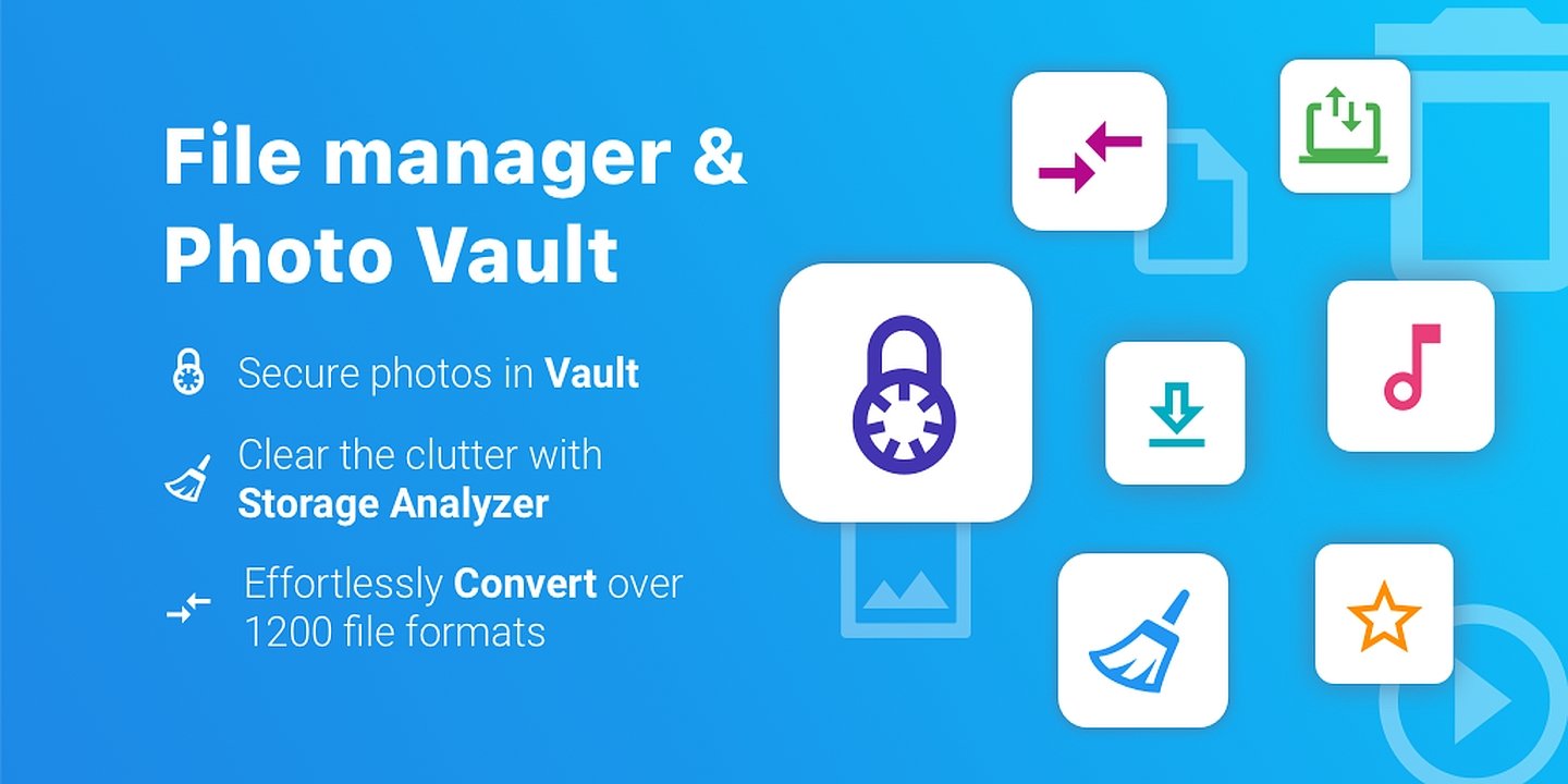 File Commander Manager Vault MOD Apk Cover
