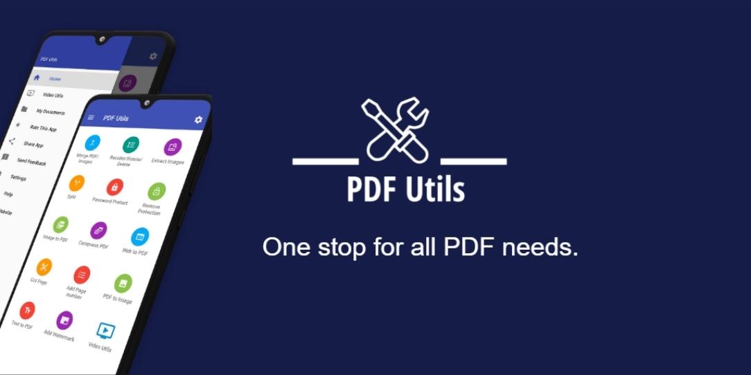 PDF Utils MOD Apk v13.6 (Premium, Sans Filigrane)