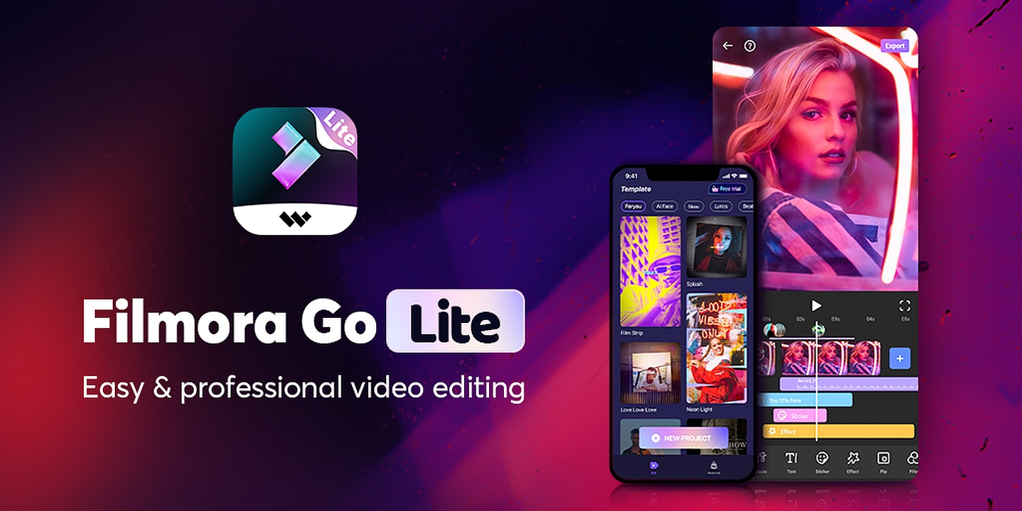 Filmora Lite Video editor MOD Apk Cover