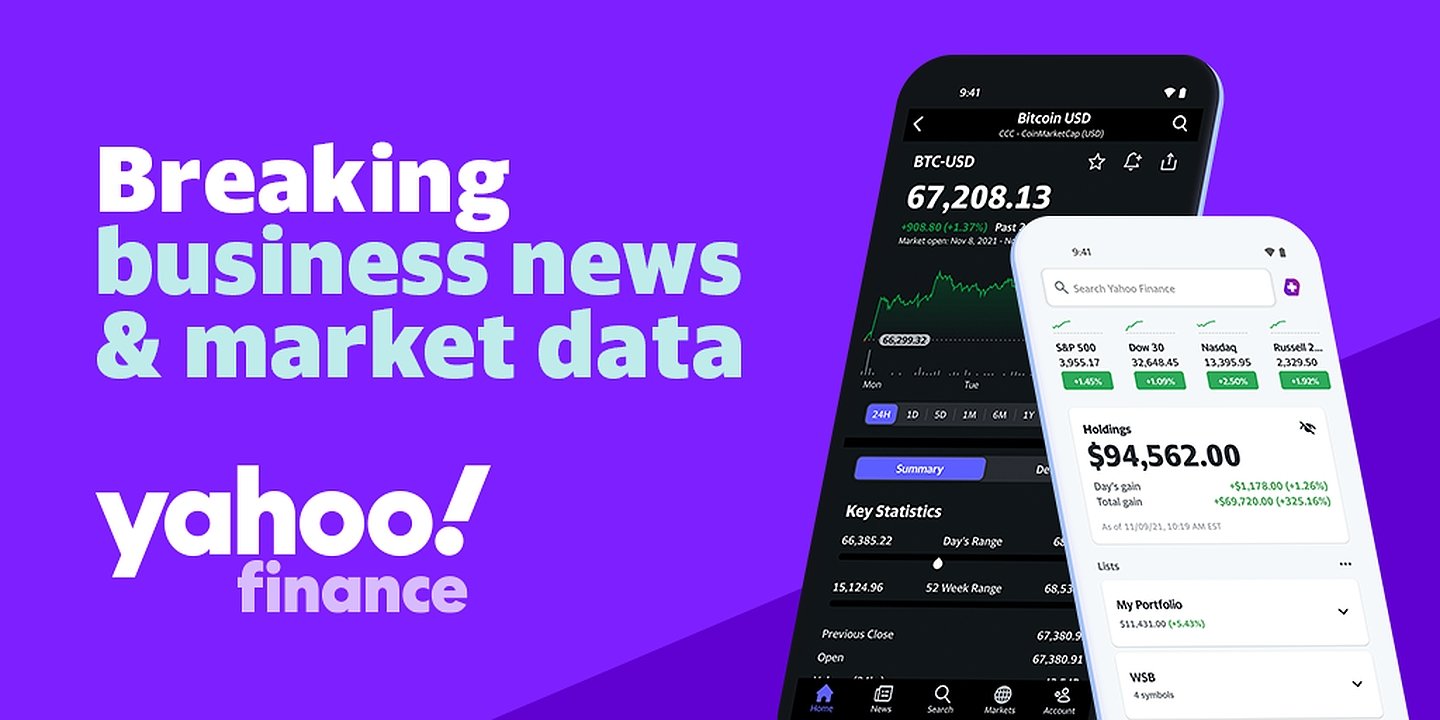 Yahoo Finance Stock News Apk Cover
