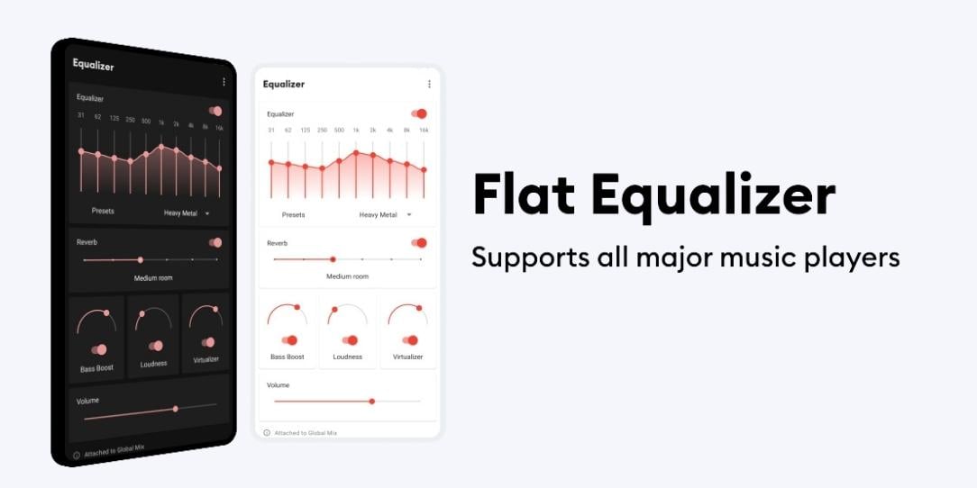 Flat Equalizer MOD Apk v4.6.3 (Premium Débloqué)