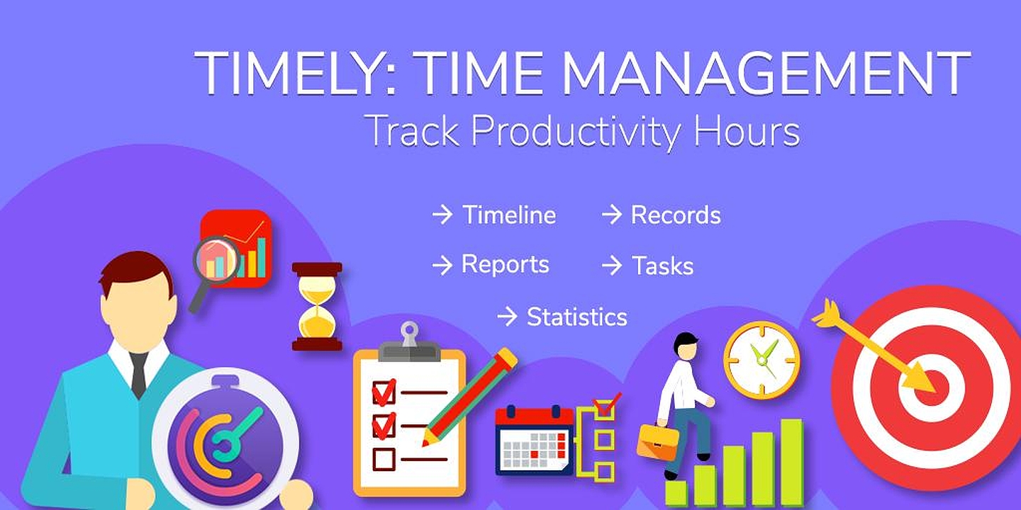 Timely Time Management and Productivity Hours Apk Cover