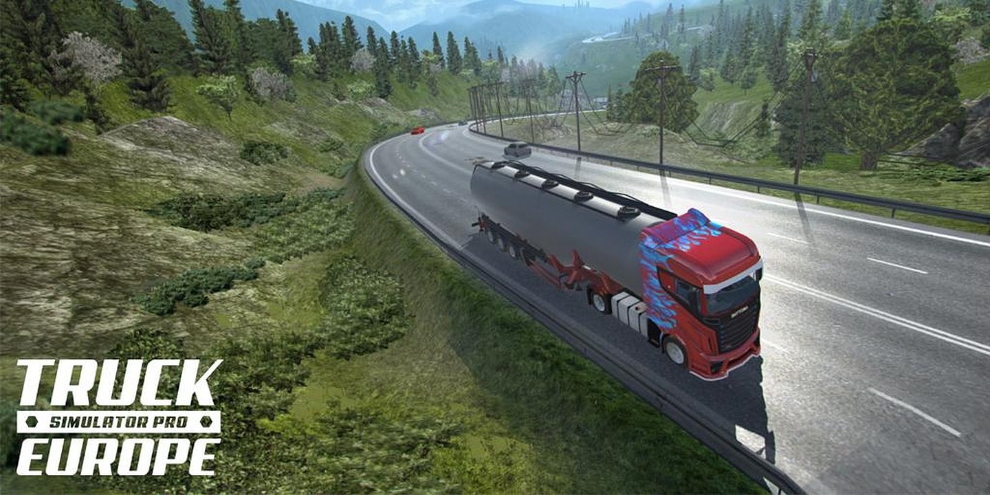 Truck Simulator PRO Europe MOD Apk Cover
