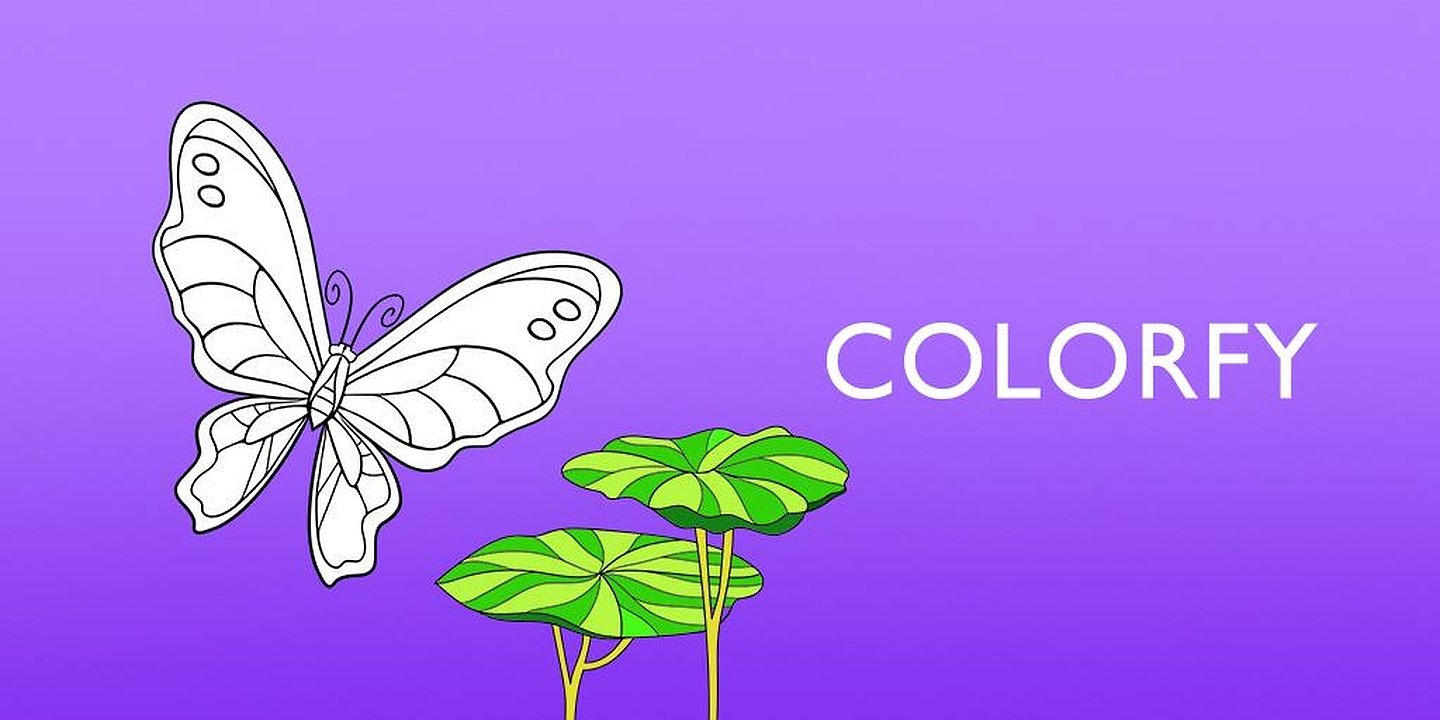 Colorfy Coloring Book Games MOD Apk Cover