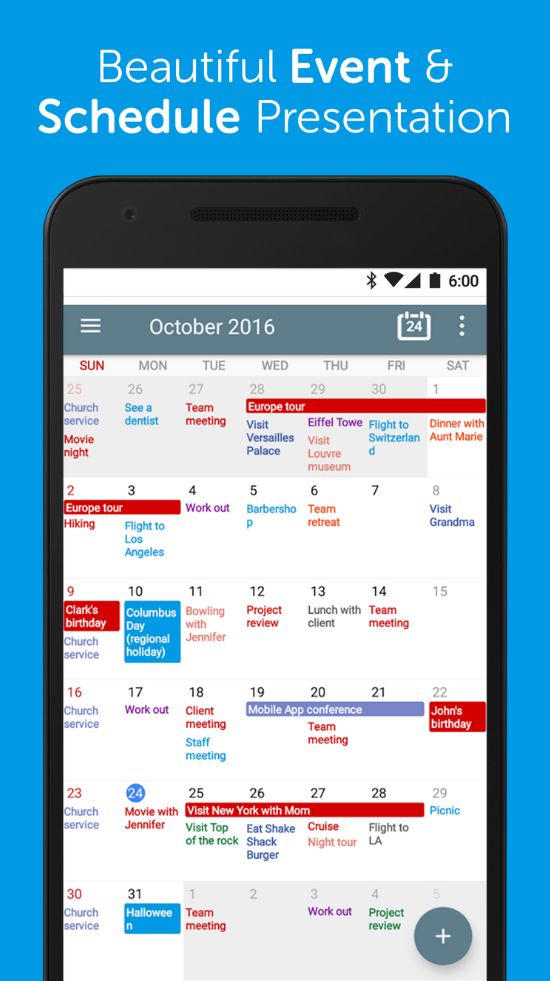 Calendar+ Schedule Planner