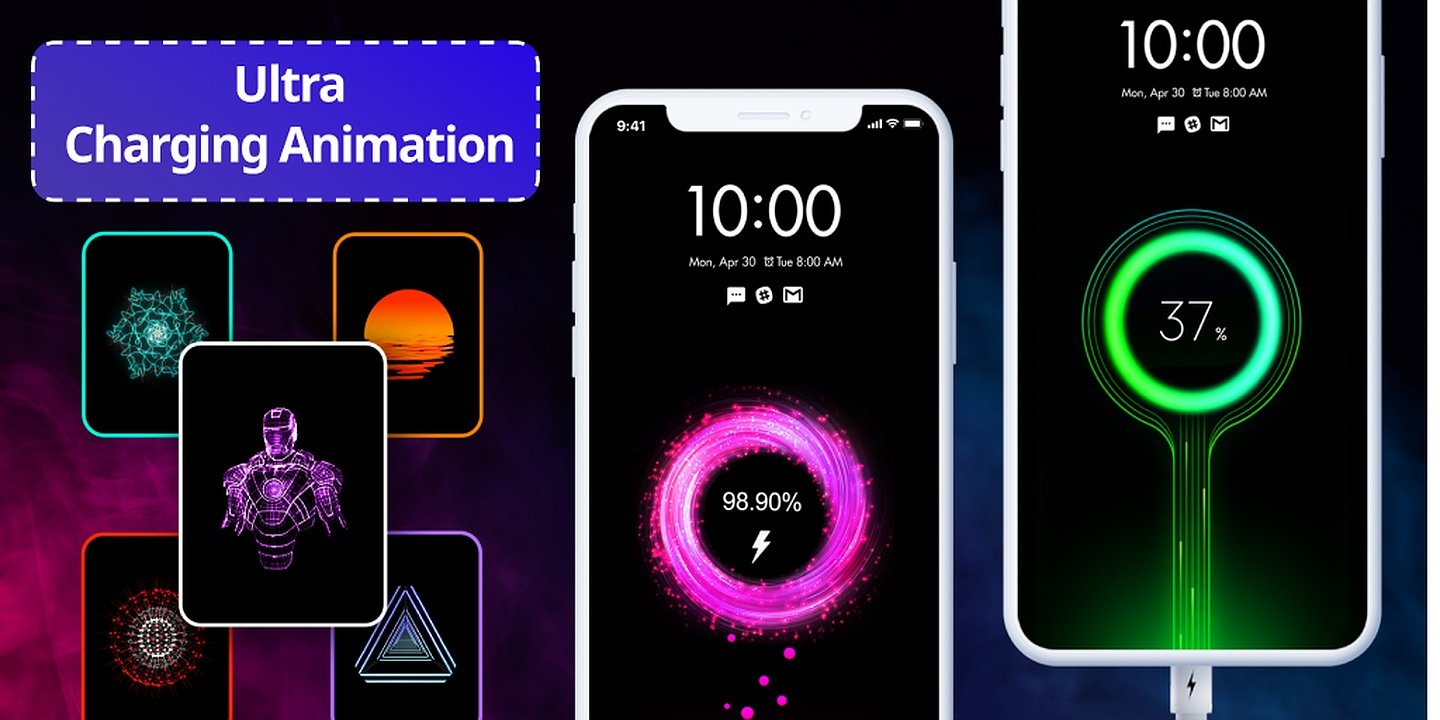 Ultra Charging Animation App MOD Apk Cover