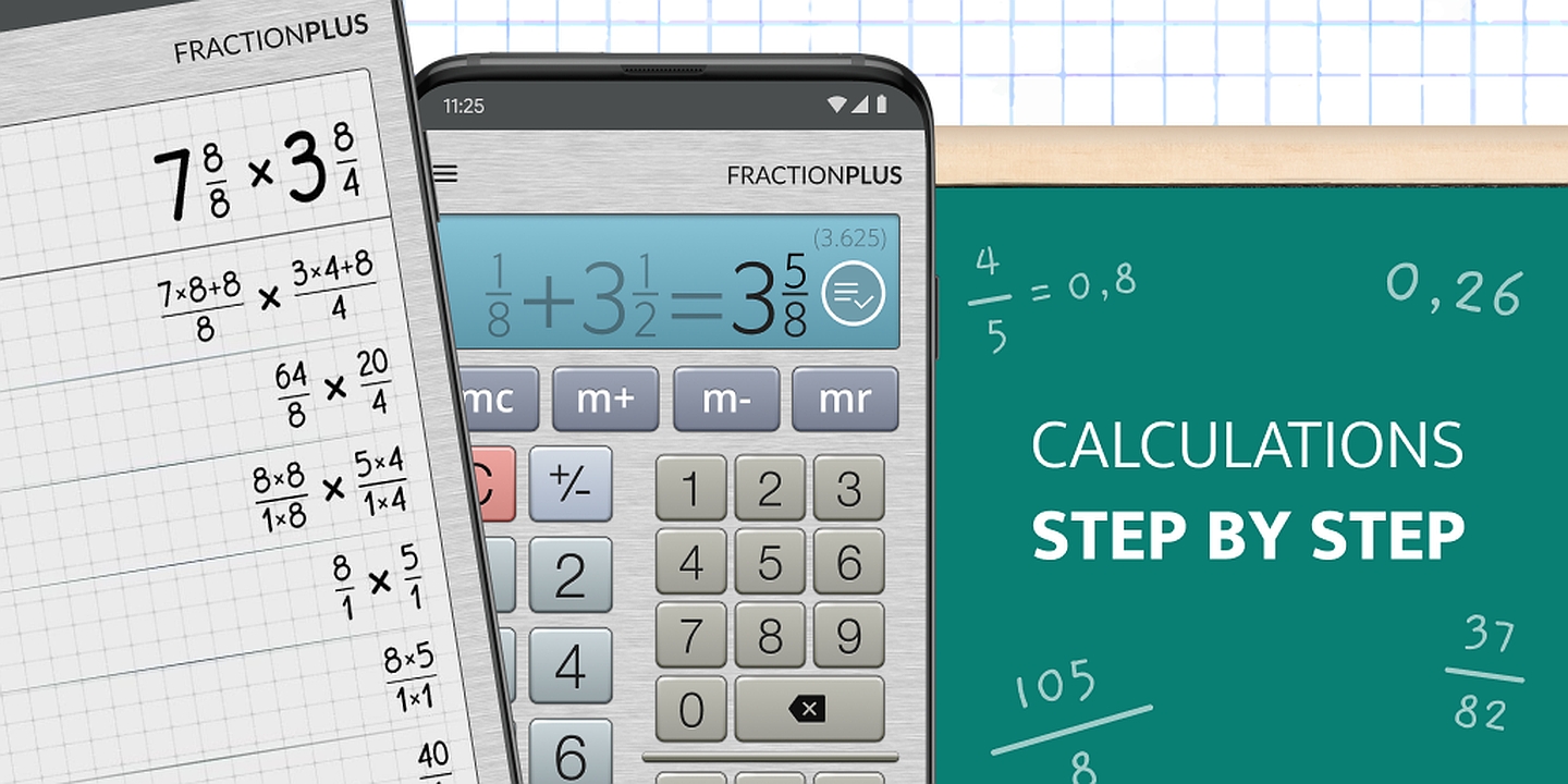 Fraction Calculator Plus MOD Apk Cover