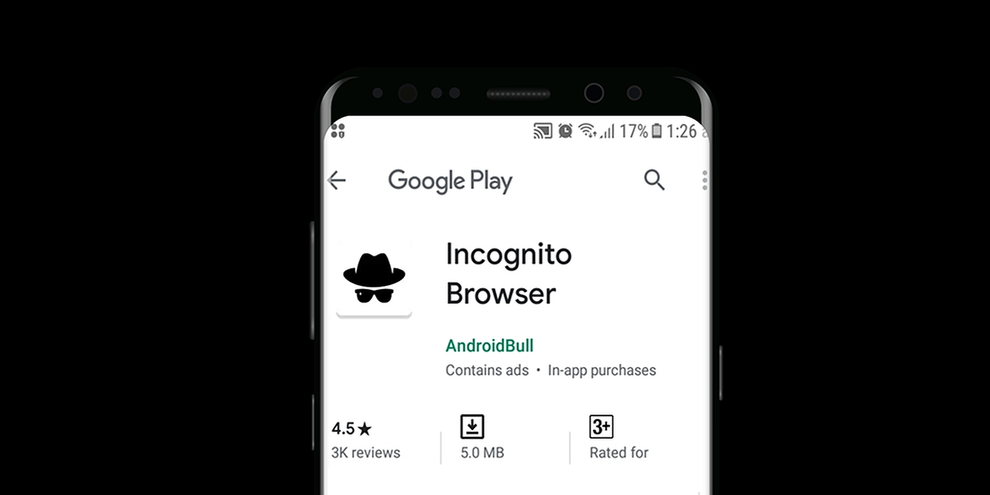 Incognito Browser Be Private MOD Apk Cover