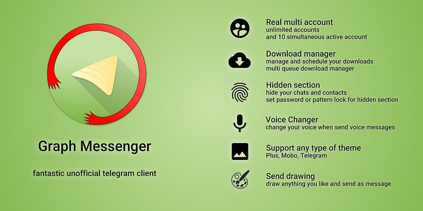 Graph Messenger MOD Apk Cover