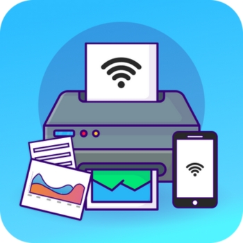 Mobile Printer Icon