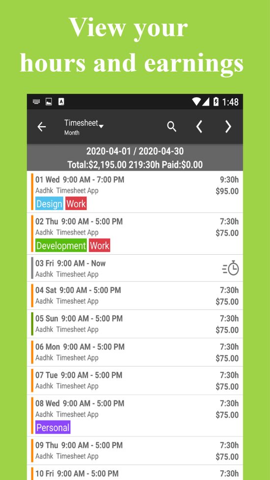 Timesheet Apk For Android