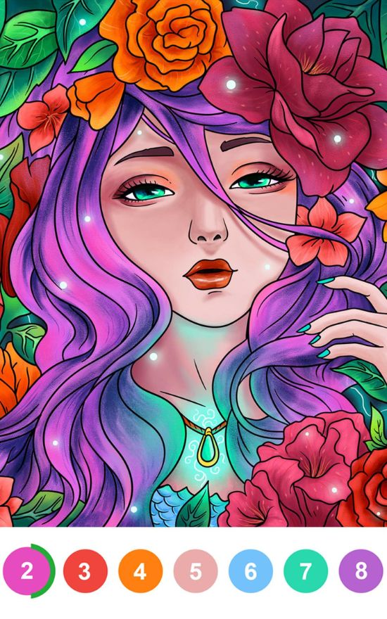 Paint By Number Coloring Game Apk