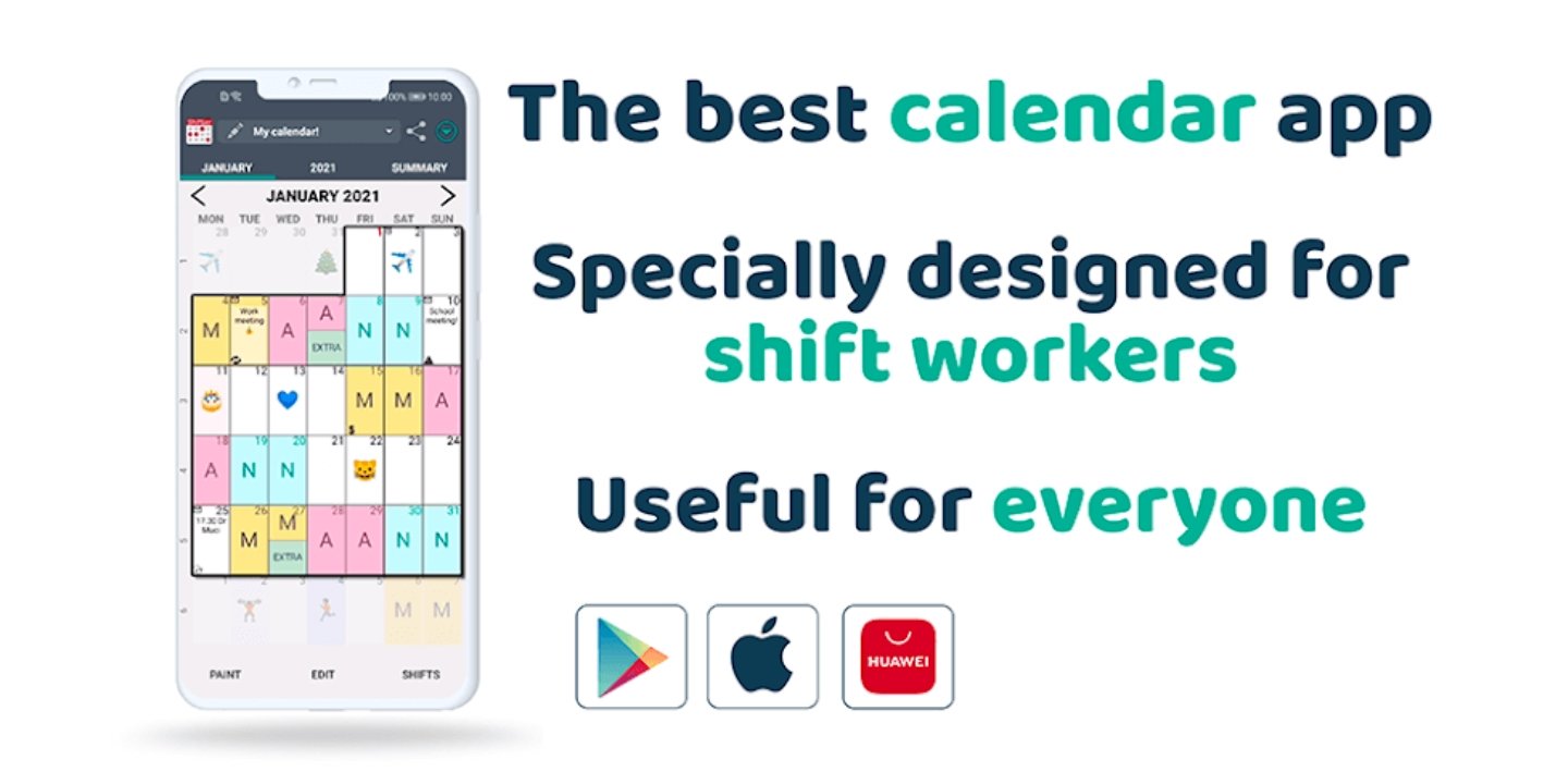 Work Shift Calendar MOD Apk Cover