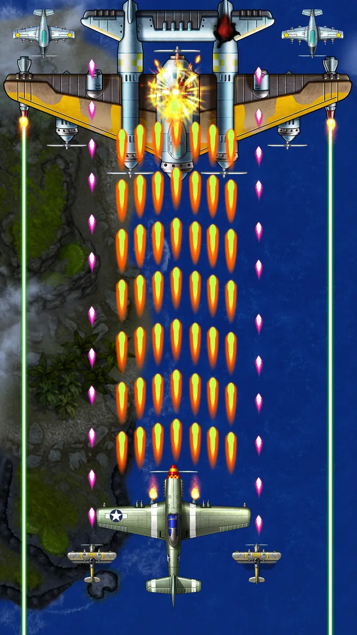 1941 AirAttack: Airplane Games Screenshot 2