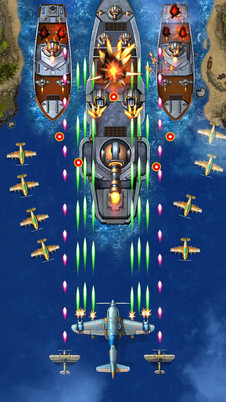1941 AirAttack: Airplane Games Screenshot 3